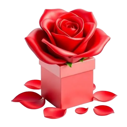 Rose virtual gift